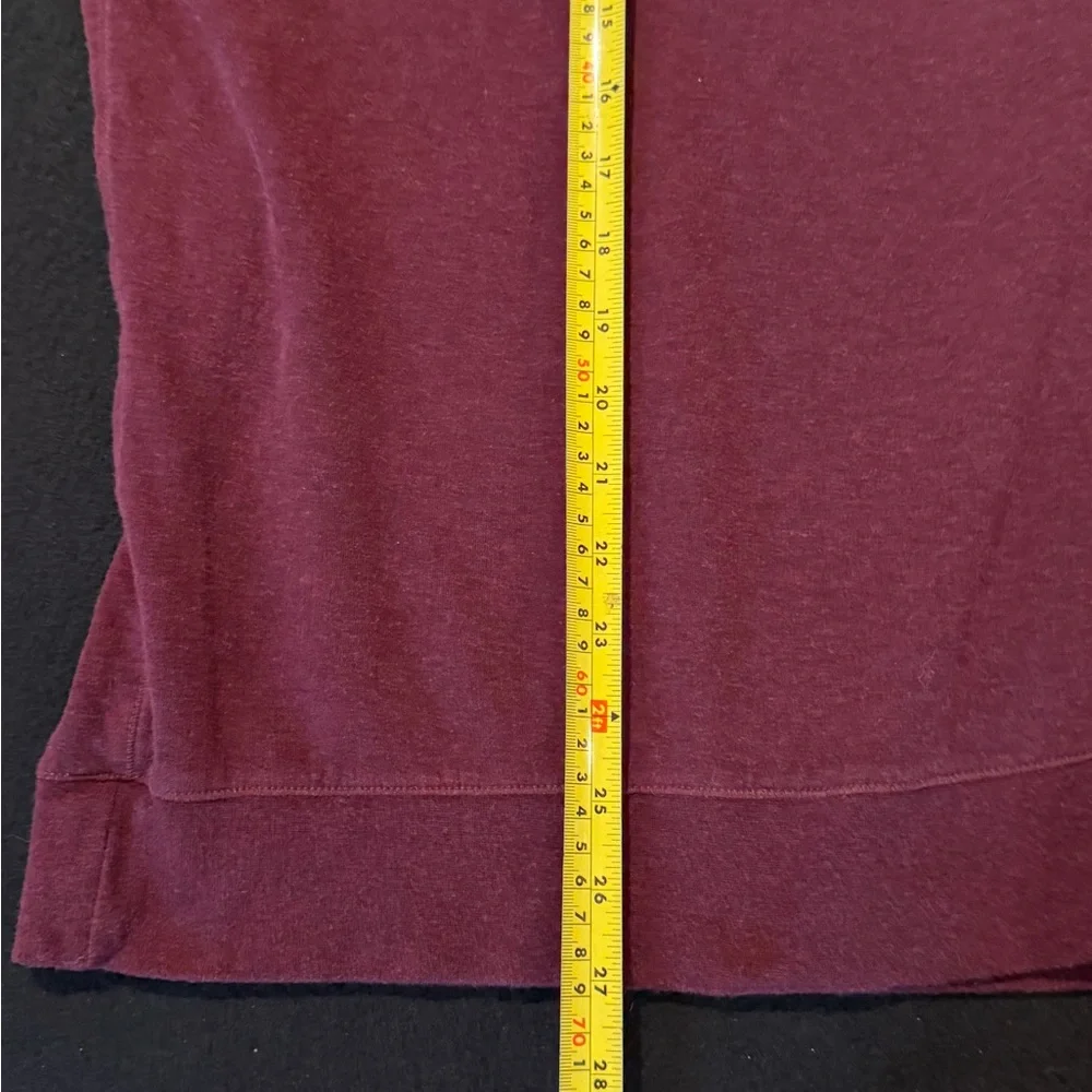Polo Ralph Lauren Pullover Mens XL‎ Burgundy Quarter Zip Mock Neck Pony Logo